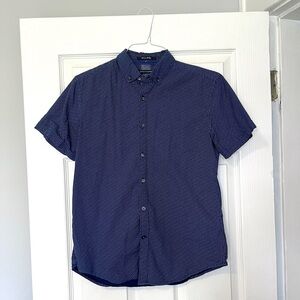 Cactus Navy Casual Button Down Shirt